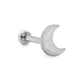 18g–16g Crescent Moon Titanium Top — Price Per 1 (Main)