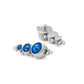 14g–12g Internally Threaded Linear Jewels Titanium Top — Price Per 1 (crystal)