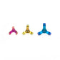 18g–16g Internally Threaded Titanium 3-Prong Setting Top — Price Per 1 (large)