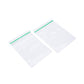 Pack of 100 2" x 2" Biodegradable Clear Zip Bags (No Holes) on white background