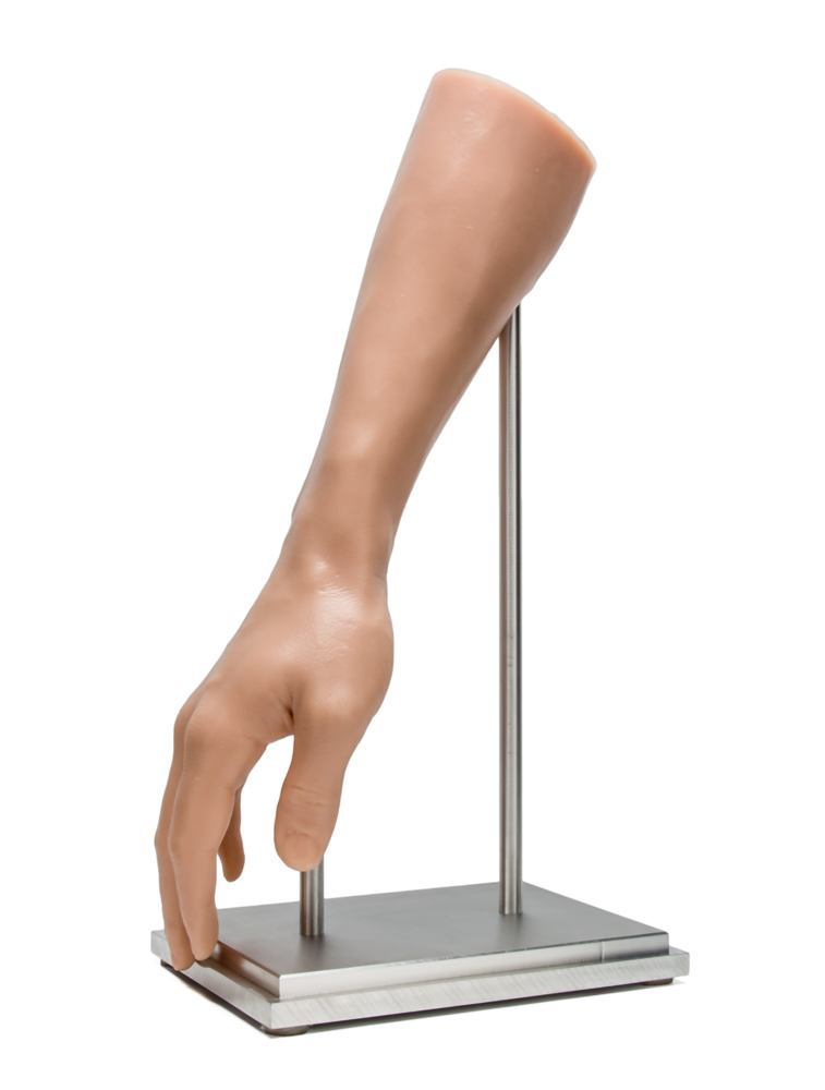 Steel Display Stand for A Pound of Flesh Synthetic Arm