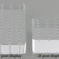 16g Internal Acrylic Solid Block Display with 42 Posts Size Comparison 2