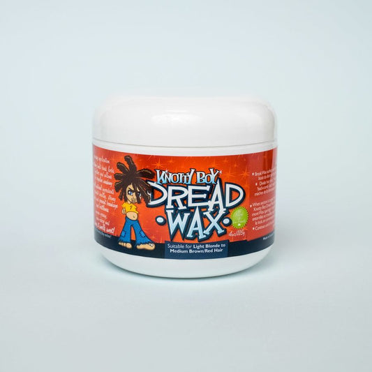 Knotty Boy Dreadlock Wax - Light Wax 4oz Jar