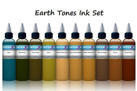 Formula 23 Shading Series Set - Intenze Tattoo Ink