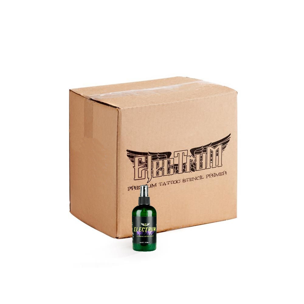 Electrum Premium Stencil Remover and Skin Prep — 8oz — Price Per Case of 48 Bottles