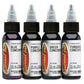 The Concentrates Set of Four — 1/2oz Bottles — Eternal Tattoo Ink