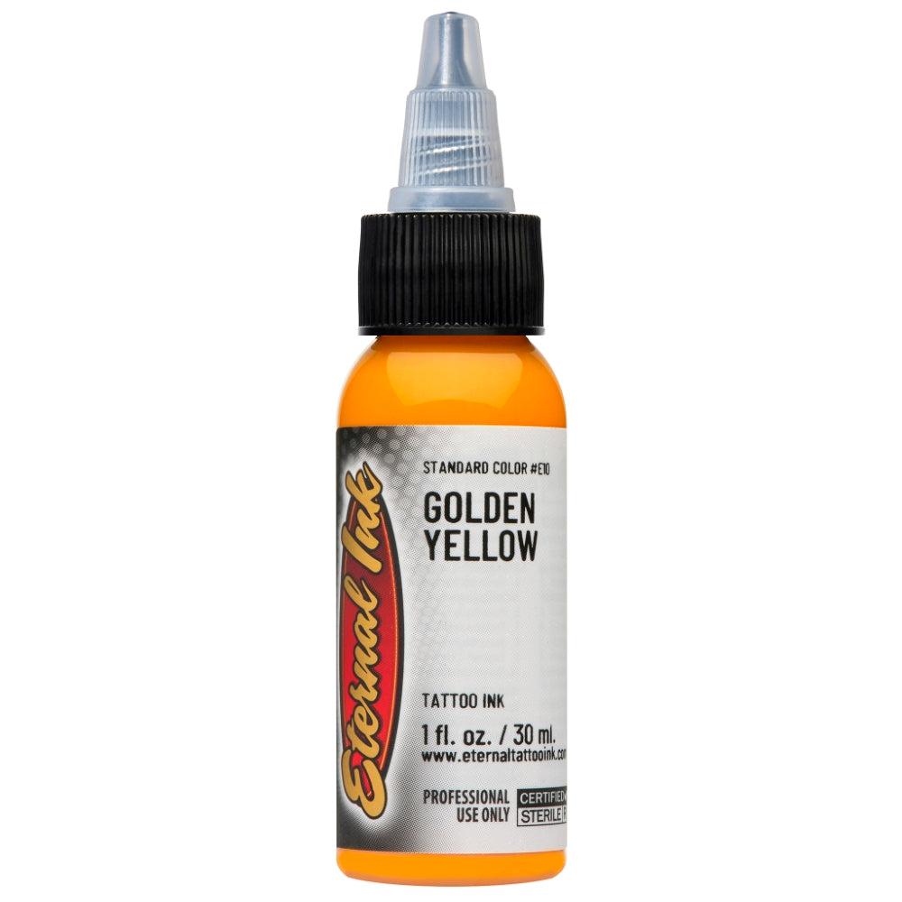 Golden Yellow - Eternal Tattoo Ink - Pick Your Size