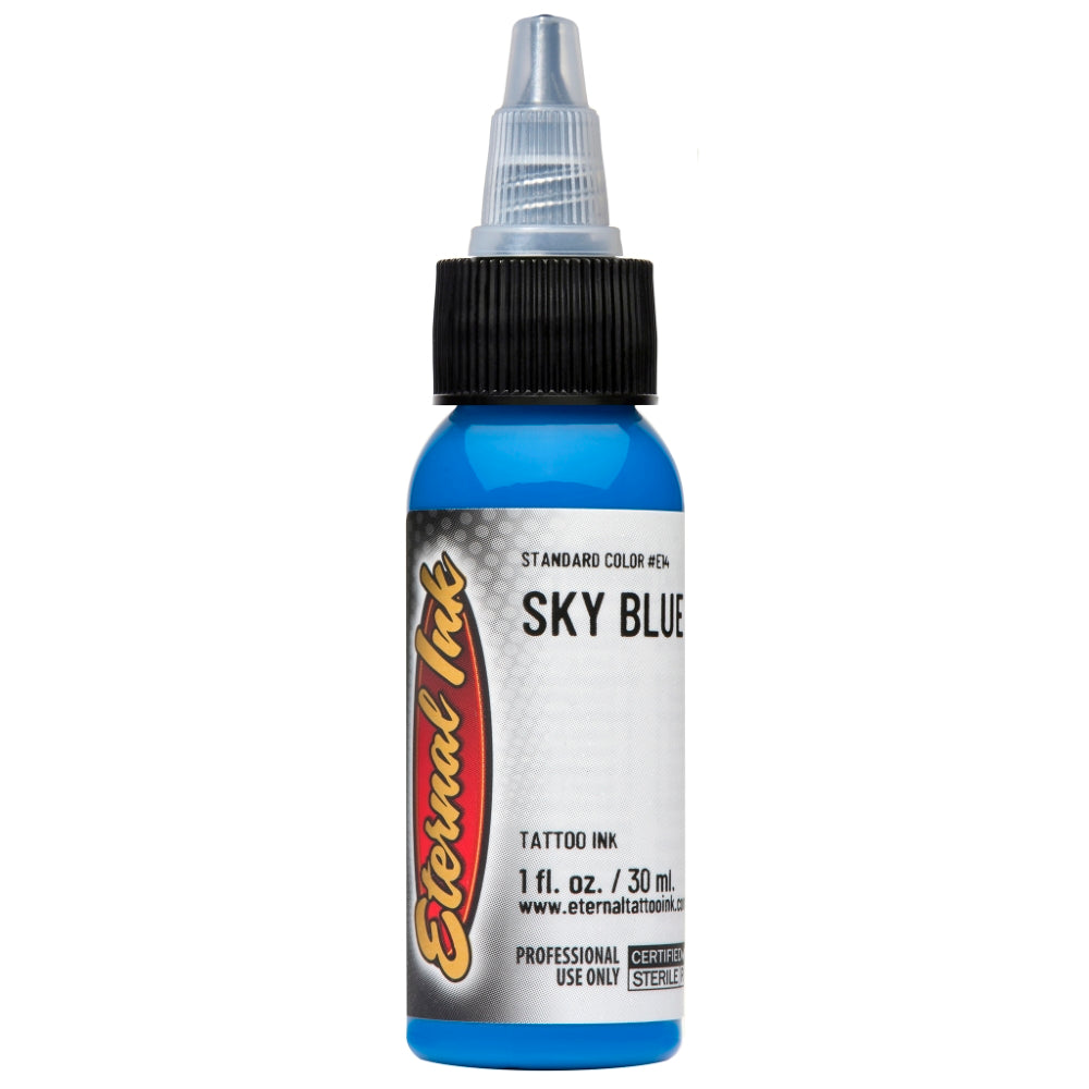 Sky Blue —  Eternal Tattoo Ink — Pick Your Size - Painful Pleasures