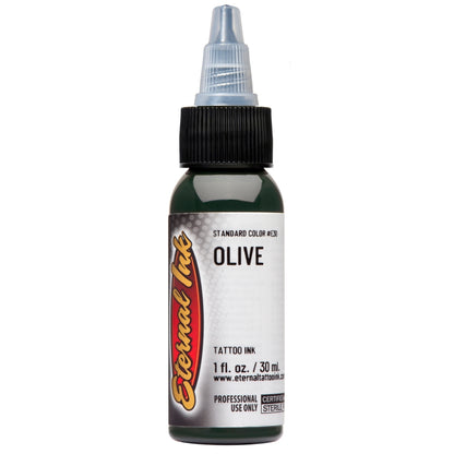 Olive - Eternal Tattoo Ink - Pick Your Size - Painful Pleasures