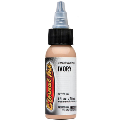 Ivory —  Eternal Tattoo Ink — Pick Your Size - Painful Pleasures