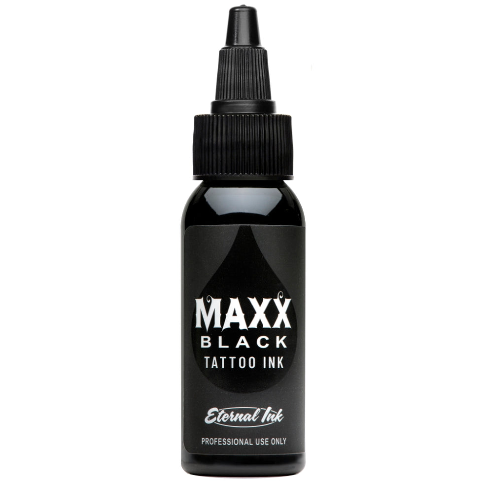 Maxx Black — Eternal Tattoo Ink — Pick Size Painful Pleasures