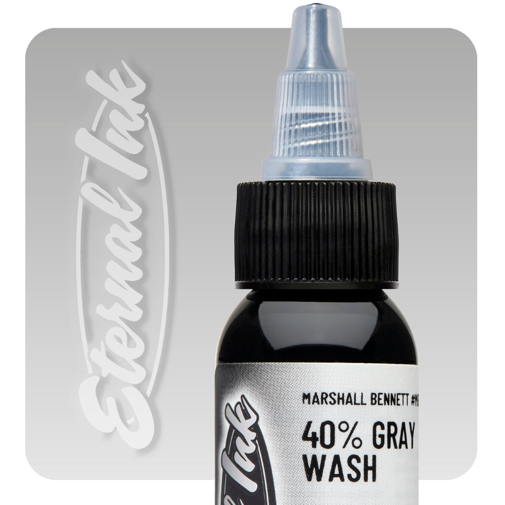 Marshall Bennett Gray Wash Set of 4 — 2oz Bottles — Eternal Tattoo Ink