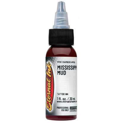 Myke Chambers Mississippi Mud — Eternal Tattoo Ink — 1 oz - Painful Pleasures