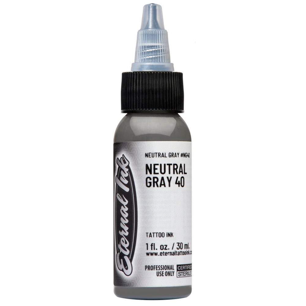 Neutral Gray_40 Tattoo Ink by Eternal Ink — Pick Size