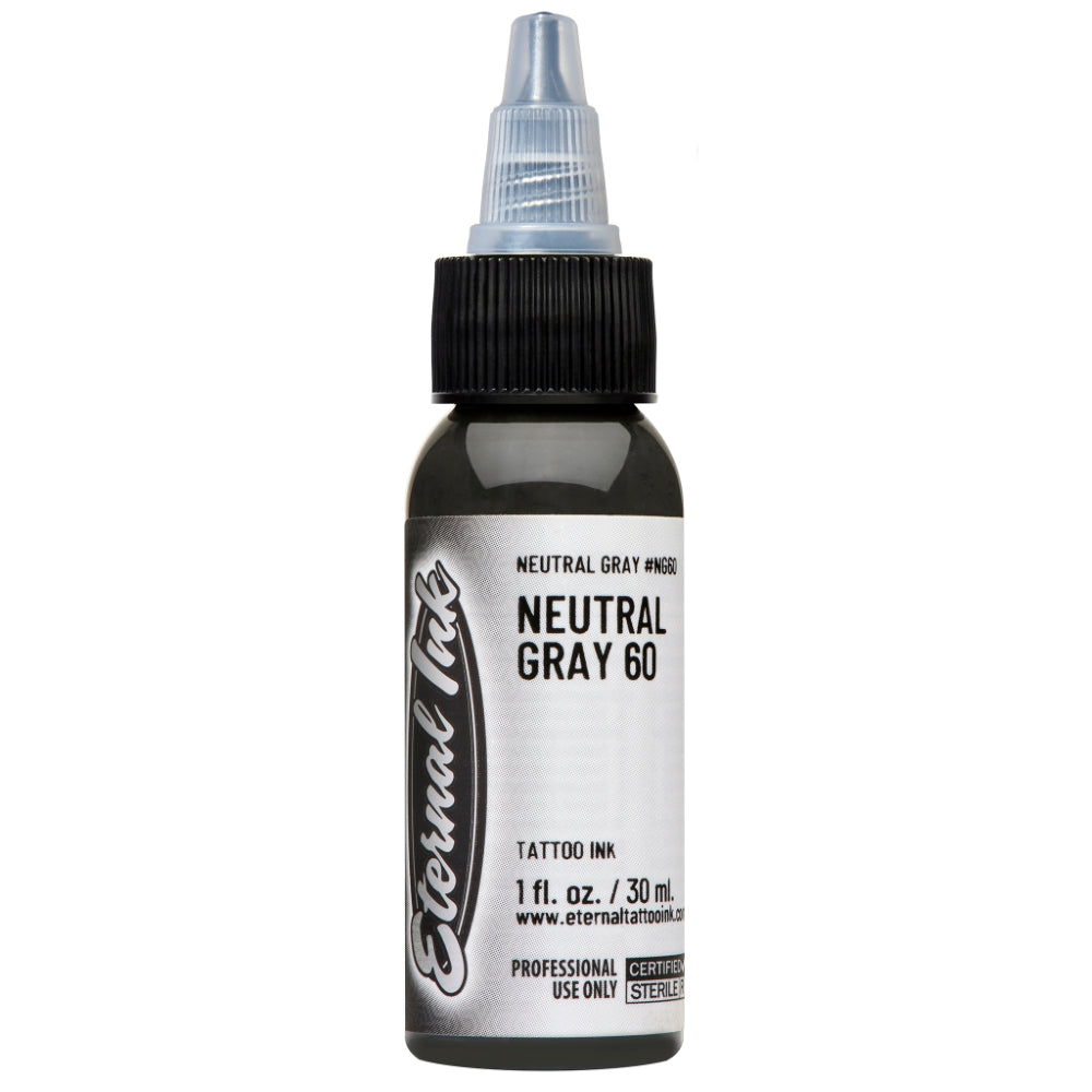 Neutral Gray_60 Tattoo Ink by Eternal Ink — Pick Size