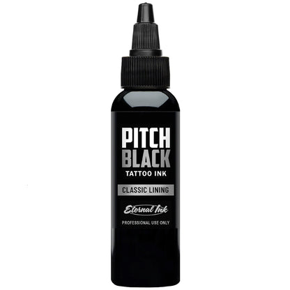 Pitch Black Lining — Eternal Tattoo Ink — Pick Size - Painful Pleasures