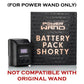 Critical x Bishop Power Wand Battery Pack — Pick Size - Painful Pleasures