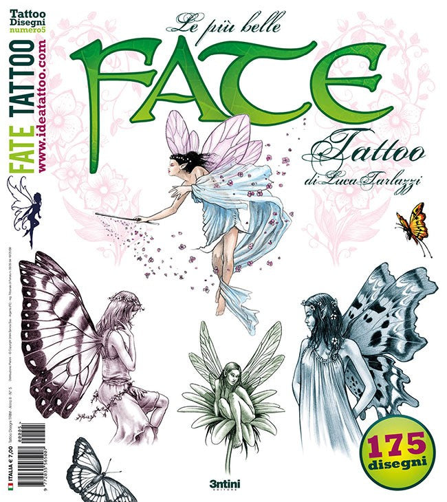 The Most Beautiful Fairies — Tattoos by Luca Tarlazzi —Softcover Book