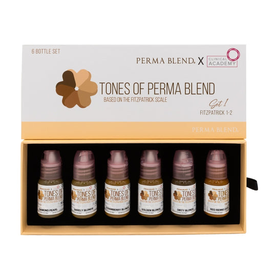 Tones of Perma Blend Fitzpatrick 1-2 Set — Perma Blend — 6 1/2oz Bottles