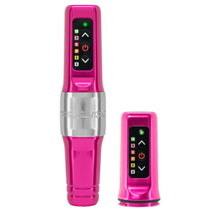 Microbeau Flux Mini Permanent Makeup Machine with 2 Batteries — Pick Color and Stroke Length - Painful Pleasures