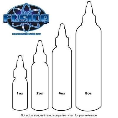 White – Fusion Tattoo Ink – Pick Your Size 1oz