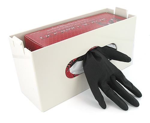 Glove Box Holder in Use