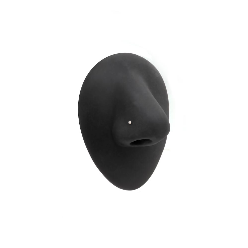Tilum 20g 1.5mm Real Diamond White Gold Nose Screw