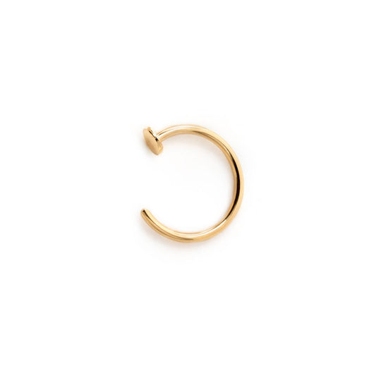 Tilum 20g Yellow Gold Nose Hoop - Price Per 1