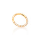 Tilum 16g 14kt Yellow Gold Front Facing Jewels Clicker Ring - Price Per 1