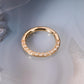 Tilum 16g 14kt Yellow Gold Front Facing Jewels Clicker Ring - Price Per 1