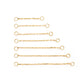 Tilum 14kt Yellow Gold Single Cable Chain - Pick Length