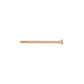 Tilum 18g 14kt Yellow Gold Fishtail with Prong-Set Jewel - Price Per 1