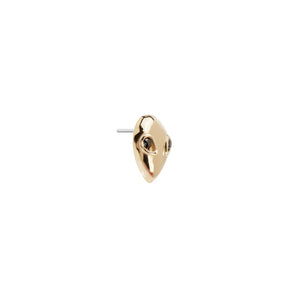 Tilum 14kt Yellow Gold Alien Threadless Top — Price Per 1 - Painful Pleasures