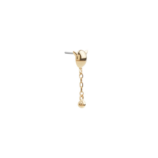 Tilum 14kt Yellow Gold Impish Threadless Top — Price Per 1