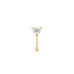 Tilum 14kt Yellow Gold Impish Jewel Threadless Top — Price Per 1