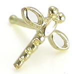 Tilum 20g 14kt Yellow Gold DRAGONFLY Nose Bone Body Jewelry