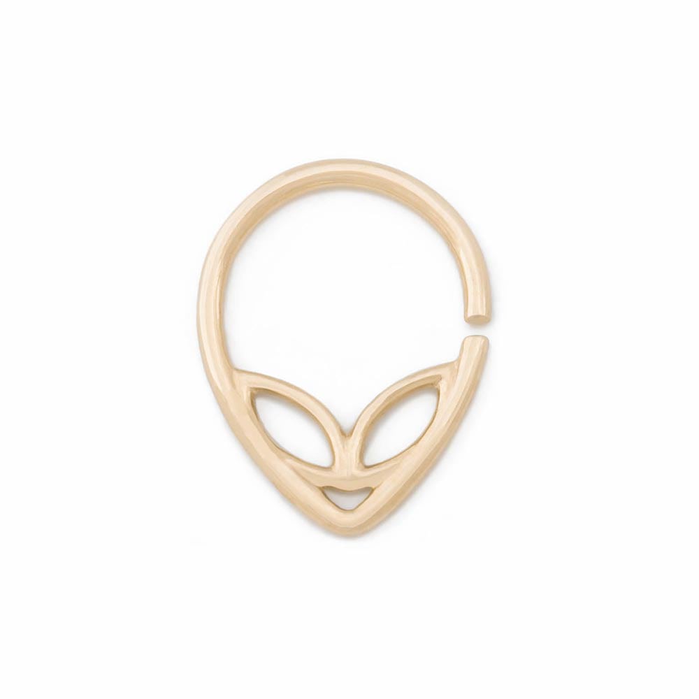 Tilum 16g Yellow Gold Alien Bendable Ring - Price Per 1