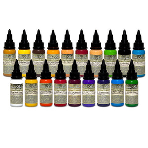 Mario Barth's Gold Label 1oz Series — Intenze Tattoo Ink — 19 Bottles - Painful Pleasures