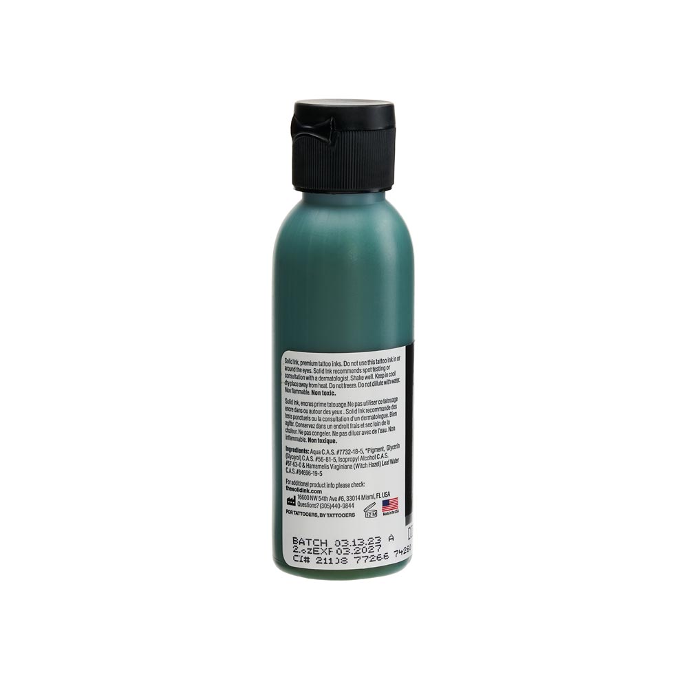 Solid Ink "Old Pigments" — 2oz Bottle — Green 7