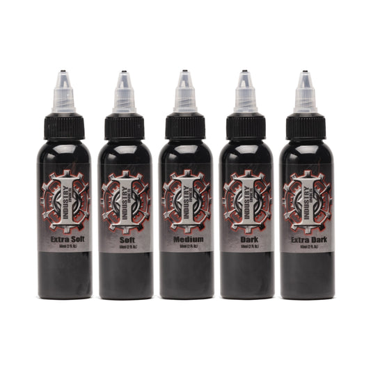 Grey Wash Set — Industry Inks — Pick Size