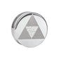 Custom Engraved Hematite Stone Plug — Trinity (Thumbnail)