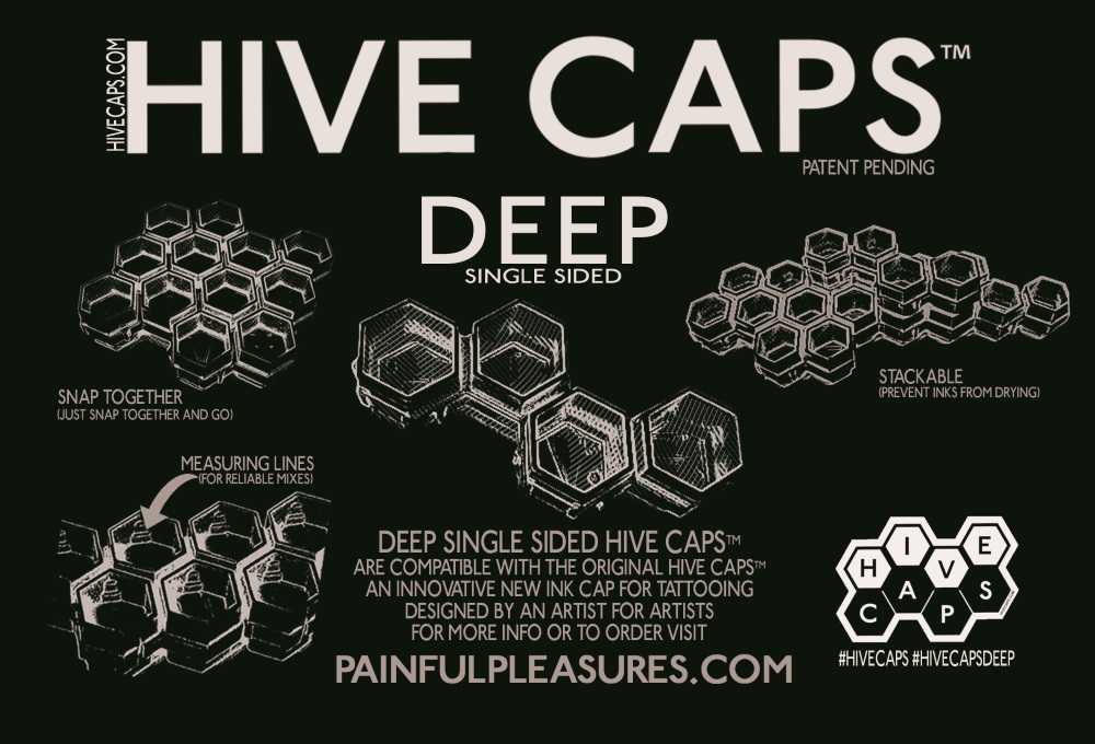 Deep Hive Caps Packaging