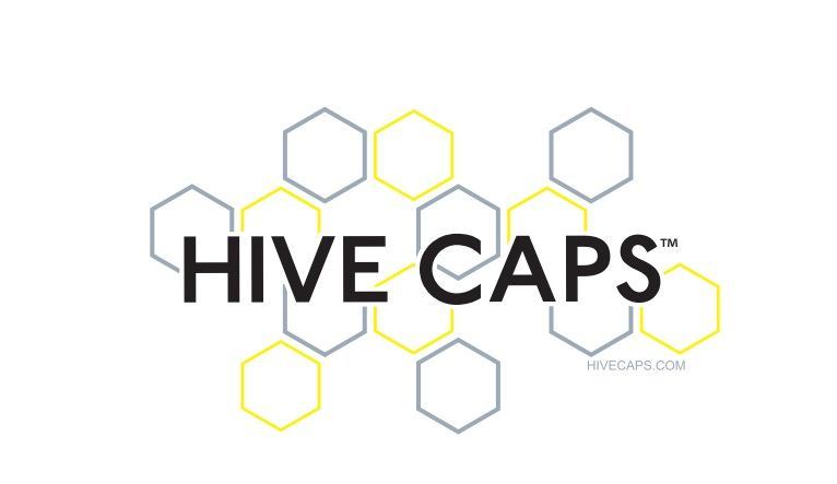 Hive Caps™ Black and Yellow Logo