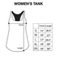 InkAddict Women's Tank Size Chart