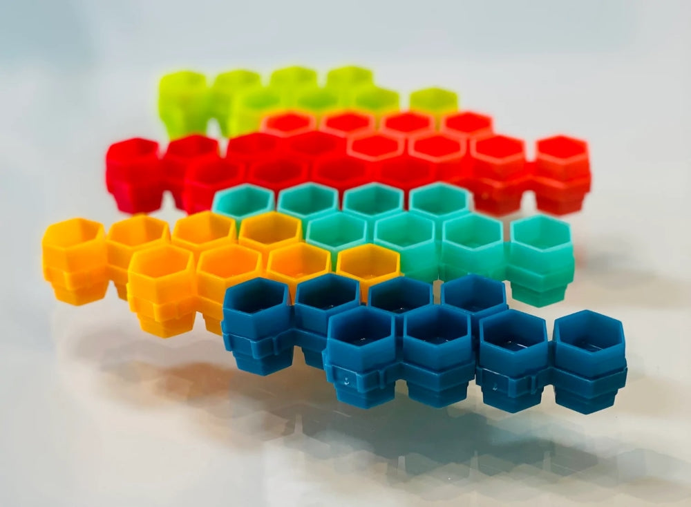 Hive Caps™ Bag of 200 Ink Caps (50 Pieces) — Pick Color