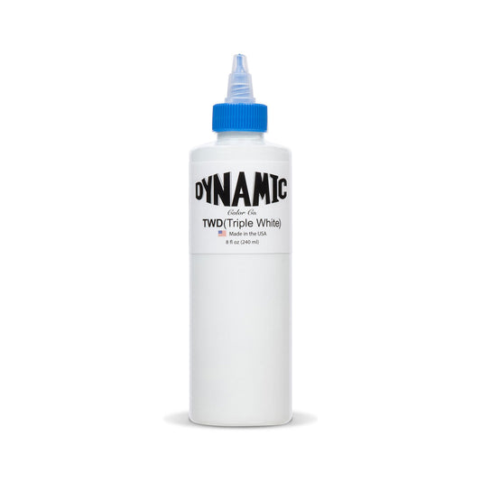 Dynamic Triple White Tattoo Ink — Pick Size