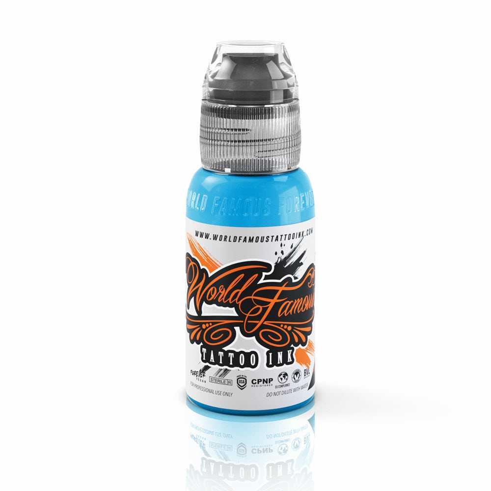Donatello Blue — World Famous Tattoo Ink — Pick Size