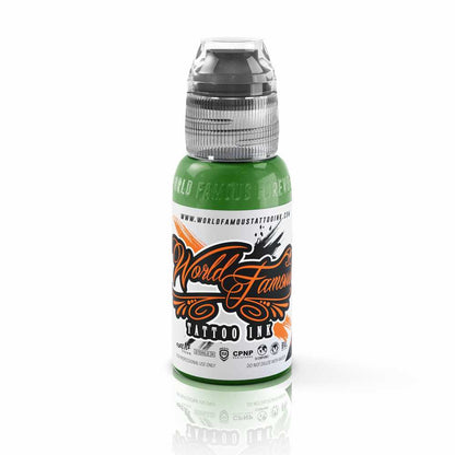 Everglades Green — World Famous Tattoo Ink — Pick Size - Painful Pleasures