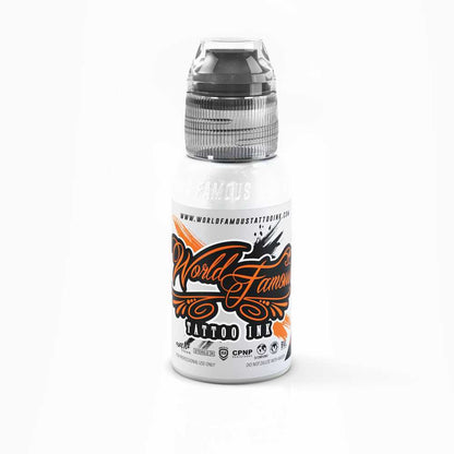 Fuji Mt Mixing White — World Famous Tattoo Ink — Pick Size - Painful Pleasures