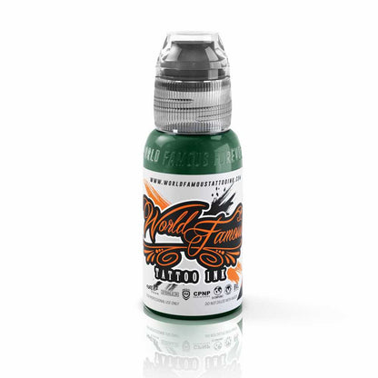 Vegas Green — World Famous Tattoo Ink — Pick Size - Painful Pleasures